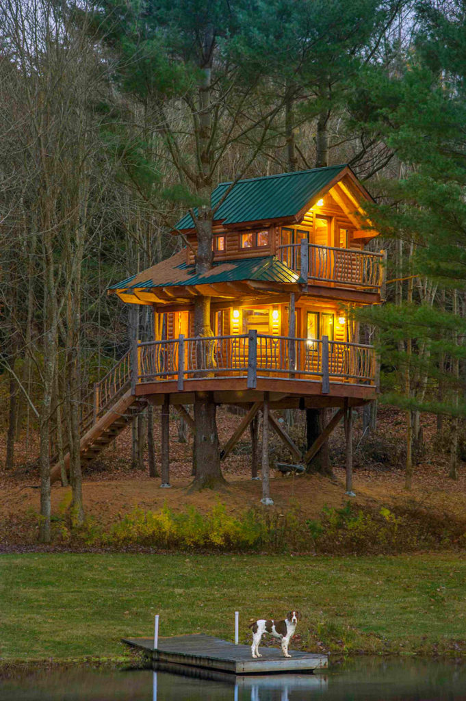 Moose Meadow Treehouse. A twostory treehouse... Treehouselove